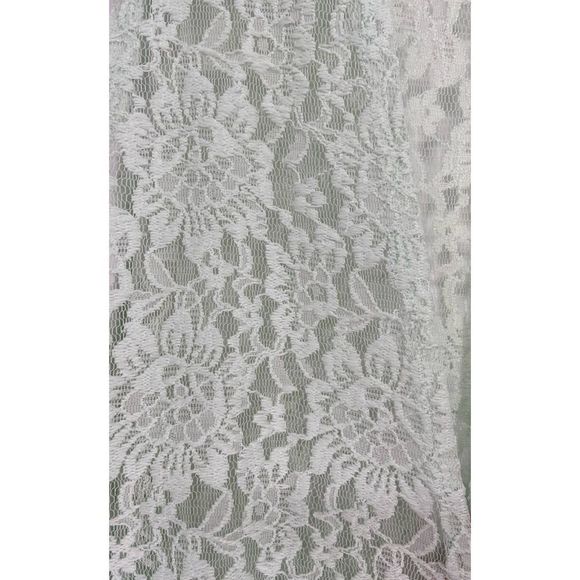 Lularoe Mint Green Joy Lace Maxi Open Front Cardigan Duster Large - Picture 4 of 6